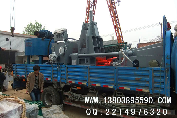 金屬屑?jí)簤K機(jī)發(fā)貨現(xiàn)場